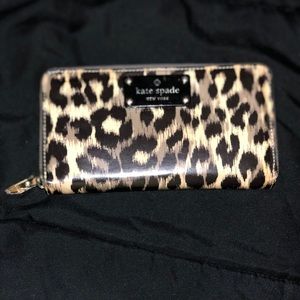 Kate Spade Leopard Wallet